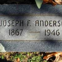 Joseph F ANDERSON