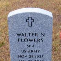 Walter N  FLOWERS (VETERAN)