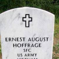 Ernest August HOFFRAGE (VETERAN 2 WARS)